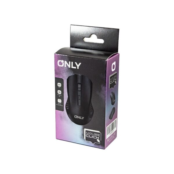 MOUSE WIRELESS MOD QX-X1 NEGRO