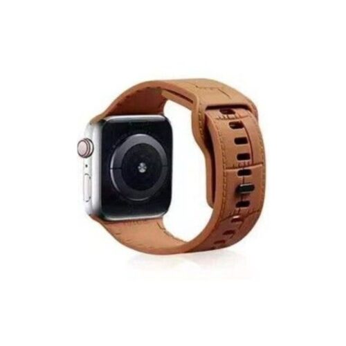 MALLA RELOJ MODS-763 SILICONA ELEGANTE 42 MARRON
