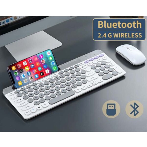 COMBO INALAMBRICO RECARGABLE W+BT XAEA BLANCO